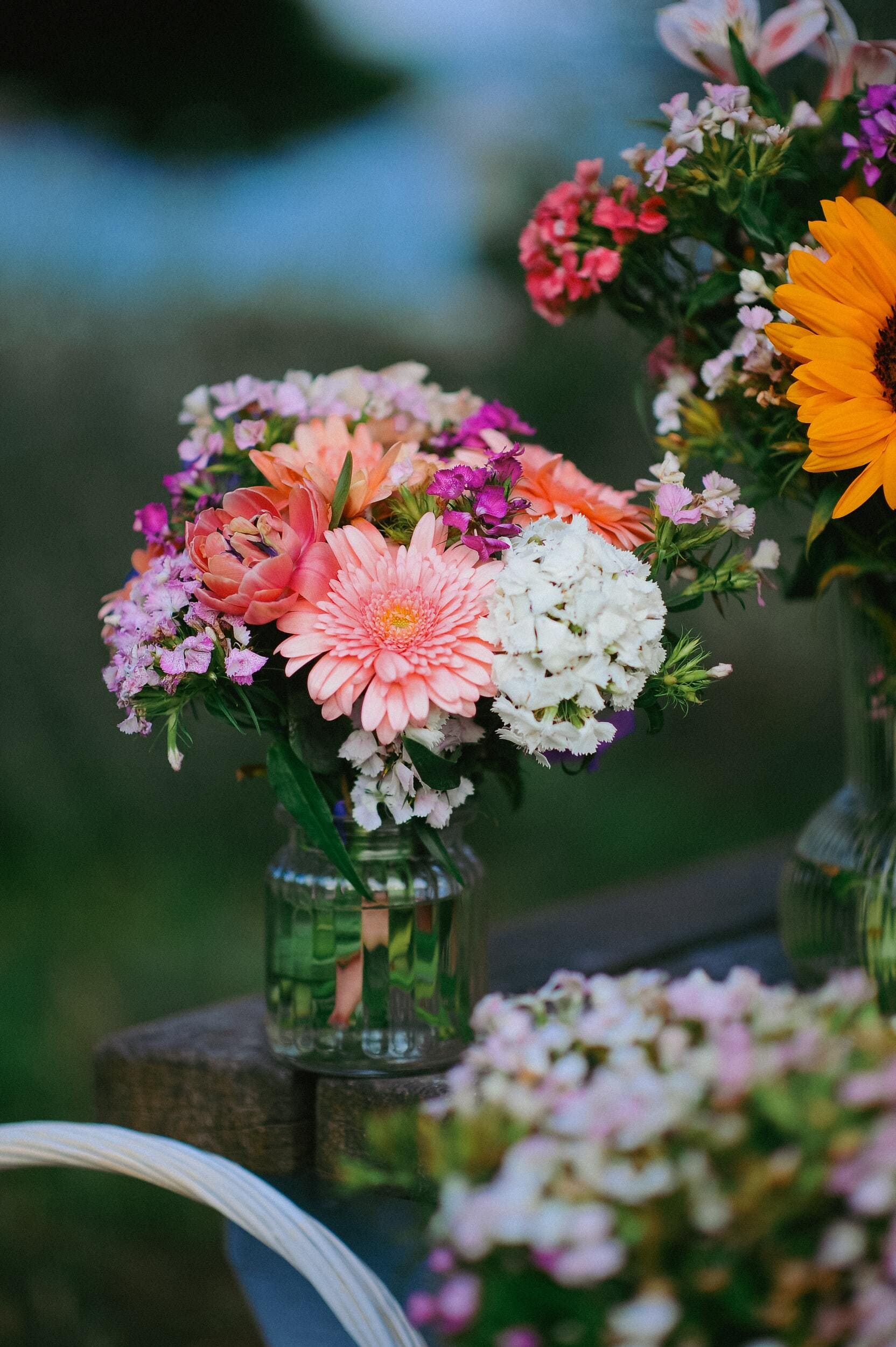 Boeket met bloemen